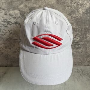Selkirk Sport Pickleball Hat Gray Red Performance Cap Adjustable